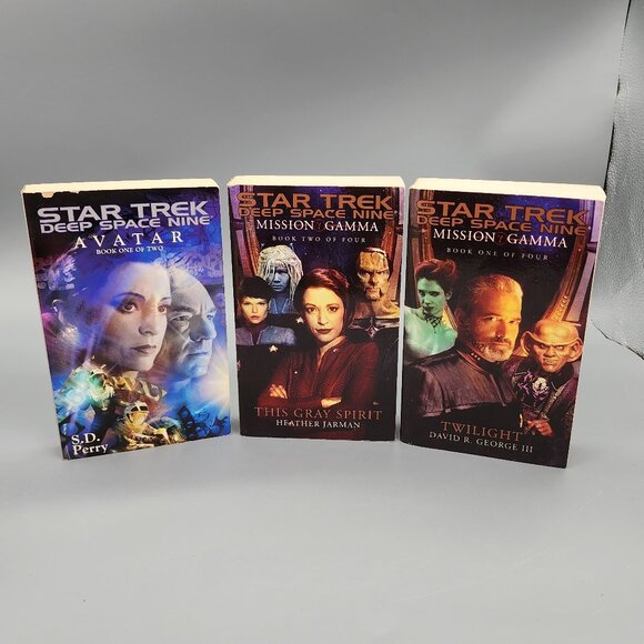 Star Trek DS9 Book Lot of 8 • Mission Gamma • Avatar • Lives of Dax • 2000s - Picture 5 of 6